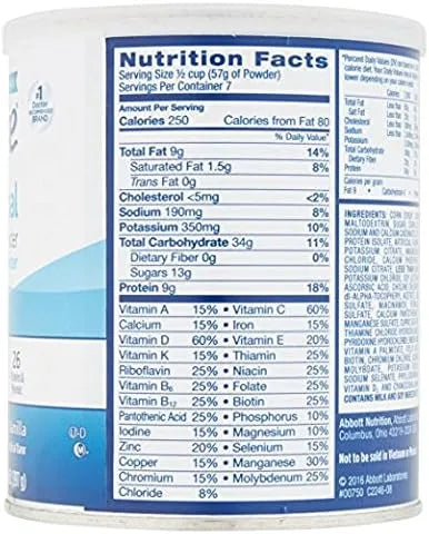 Ensure Original Nutrition Powder, Vanilla 14 Ounces (Value Pack of 4)
