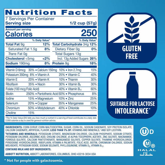 Ensure Original Vanilla Nutrition Powder, Small Meal Replacement, 6 Pack